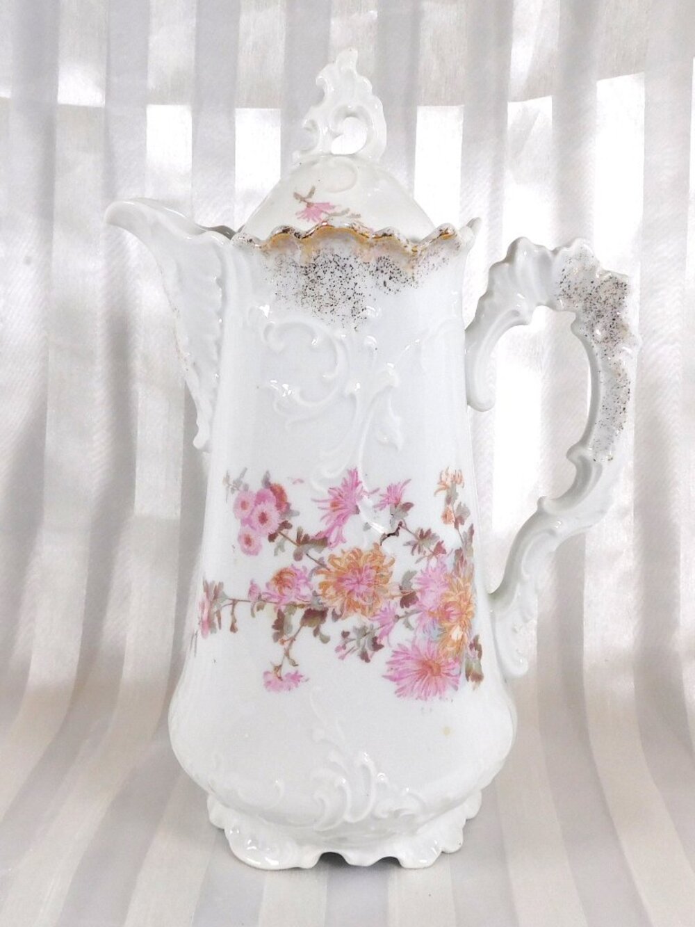 Brunswick Furstenberg Floral Chocolate Pot # 26097